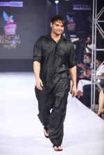 Mahaakshay Chakraborty walk for designer Manoviraj Kosla in the Grand Finale of Bengal Fashion Week 2014 on 24th Feb 2014